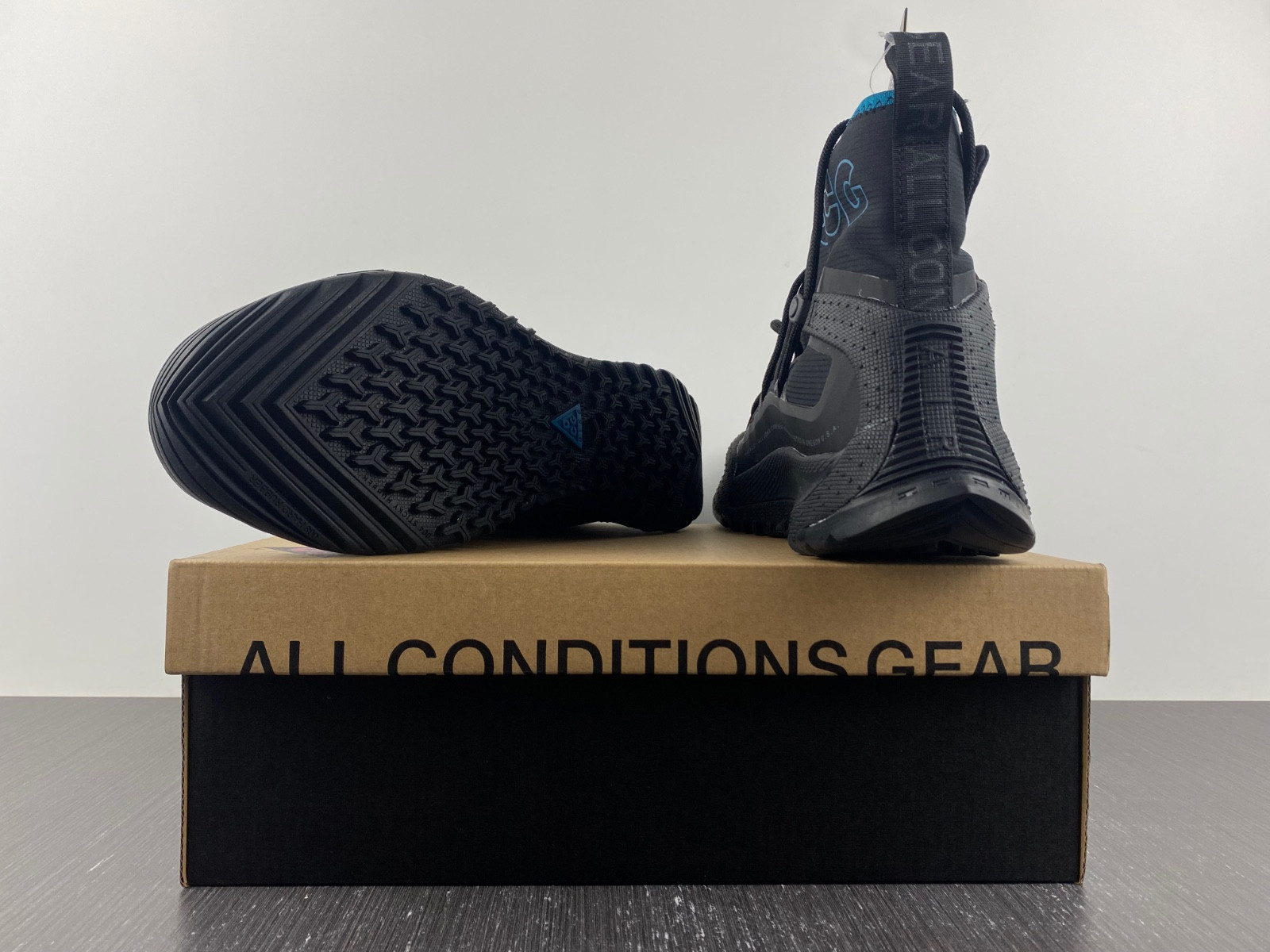 nike acg air terra antarktik gore-tex shoes black bv6348-001
