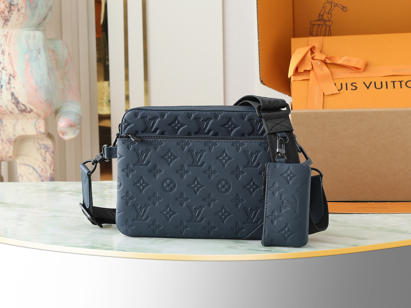 LVT PURSE bLUE