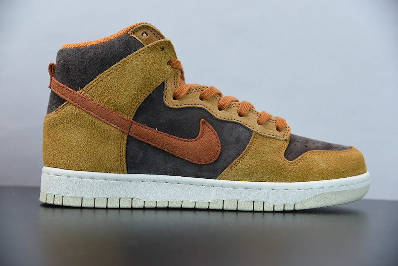 nike dunk high “dark curry” dd1401-200
