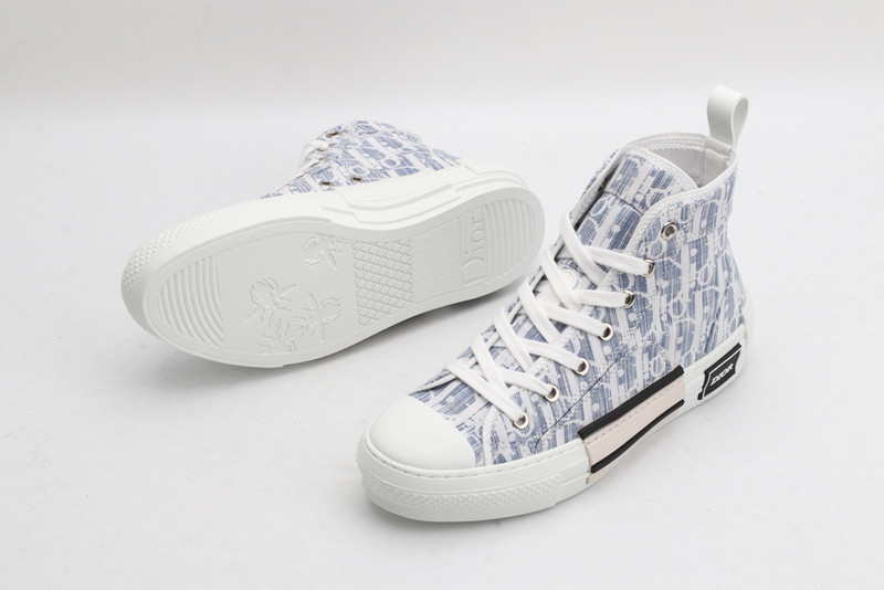 dio* b23 oblique high-top sneaker