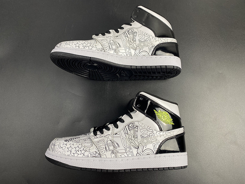 air jordan 1 mid gs “diy” dc4099-100