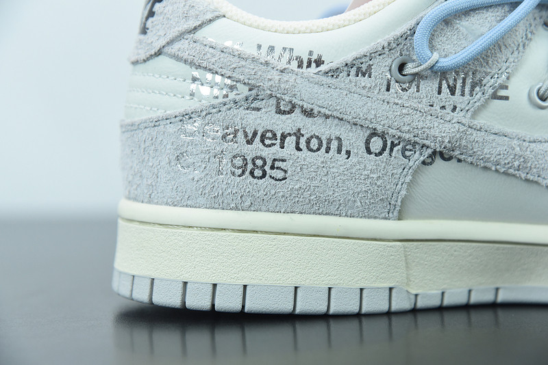 of x dunk low 