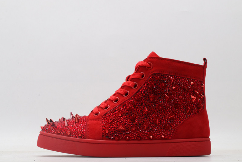 chian louin high top sneaker