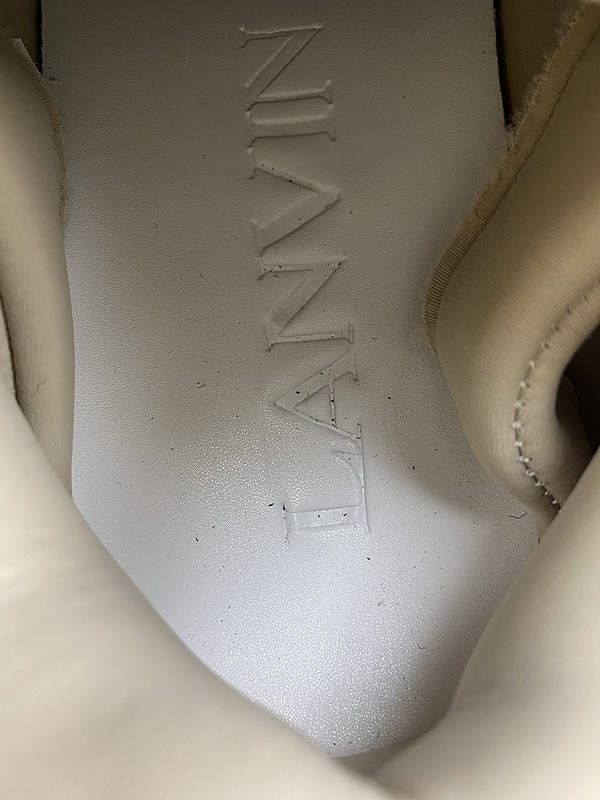 lanvin curb sneaker