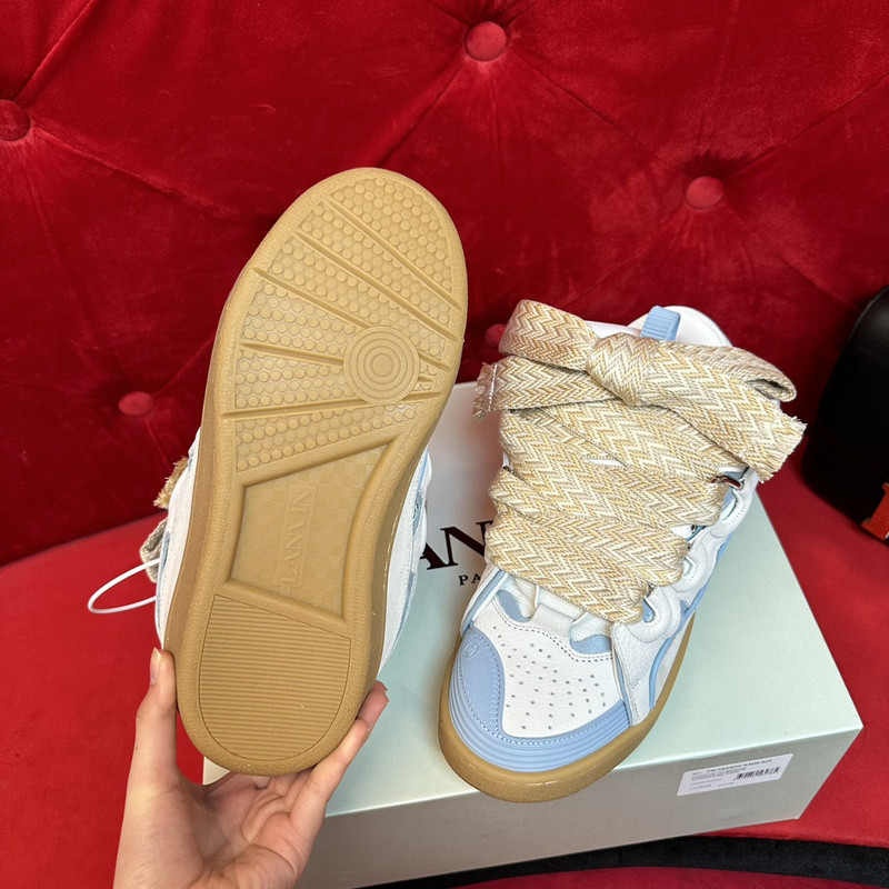 lanvin curb sneaker