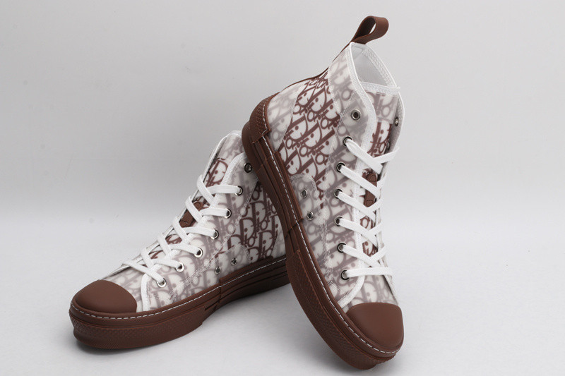 dio* b23 oblique high-top sneaker