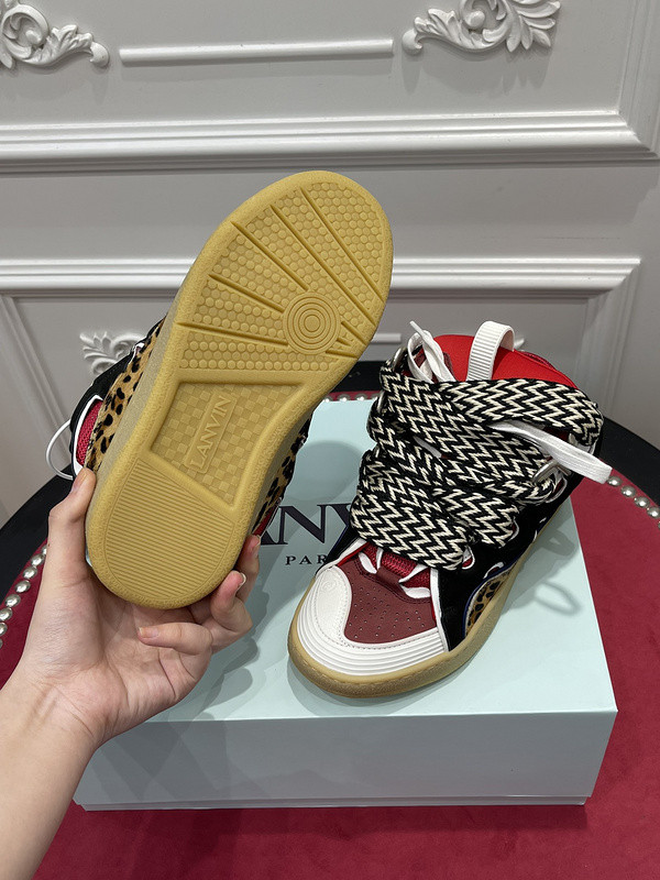 lanvin curb sneaker