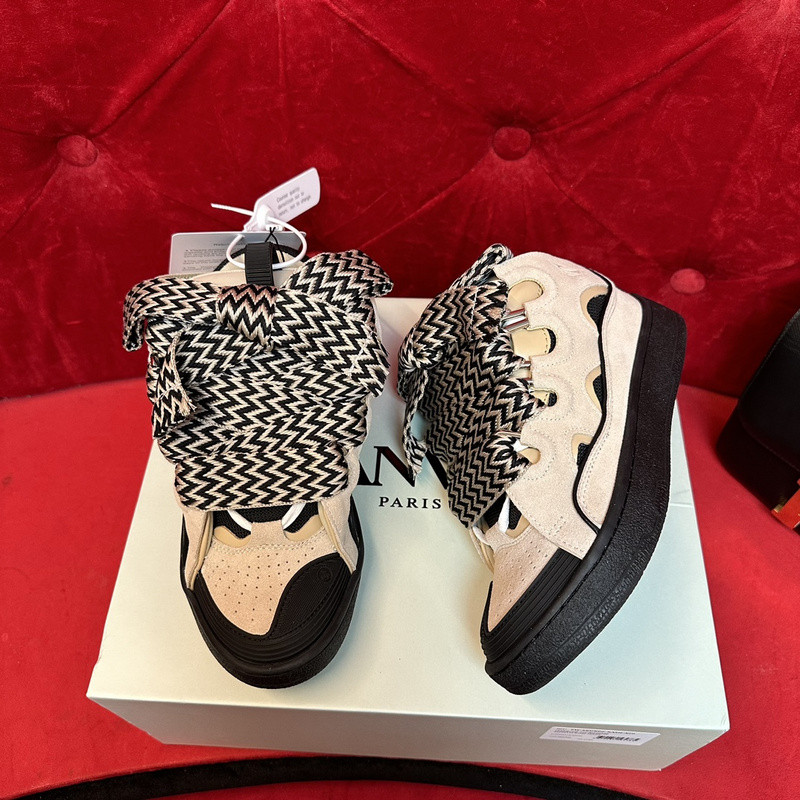 lanvin curb sneaker
