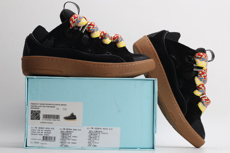 lanvin curb sneaker