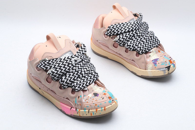 lanvin curb sneaker