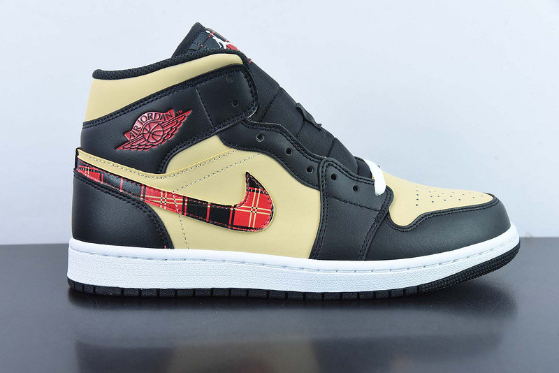 air jordan 1 mid se ''tartan swh'' dz5329-001