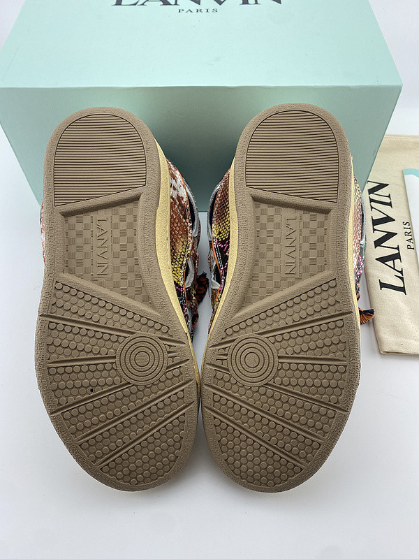 lanvin curb sneaker