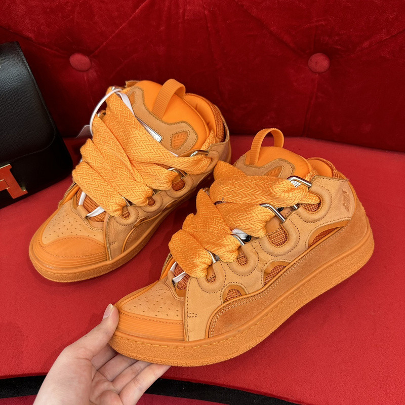 lanvin curb sneaker