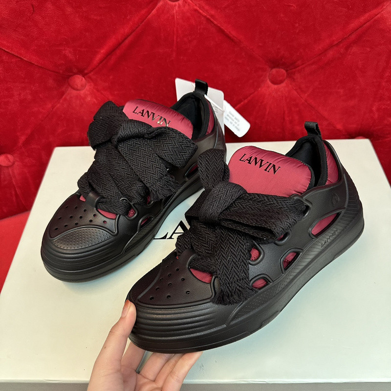 lanvin curb sneaker