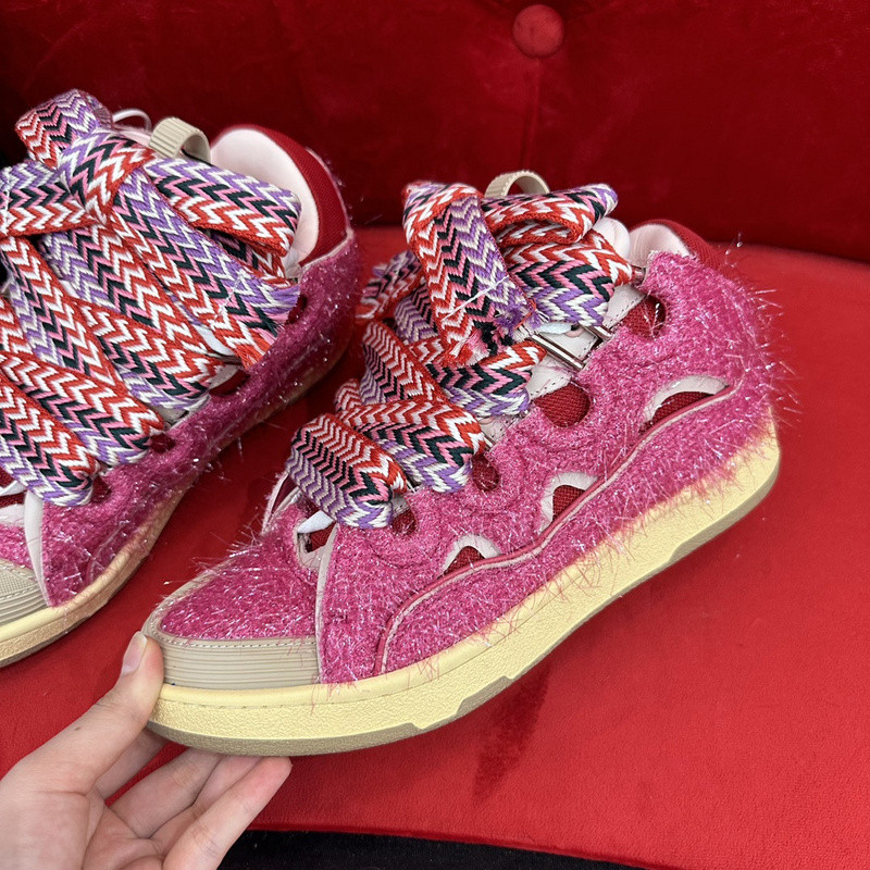 lanvin curb sneaker