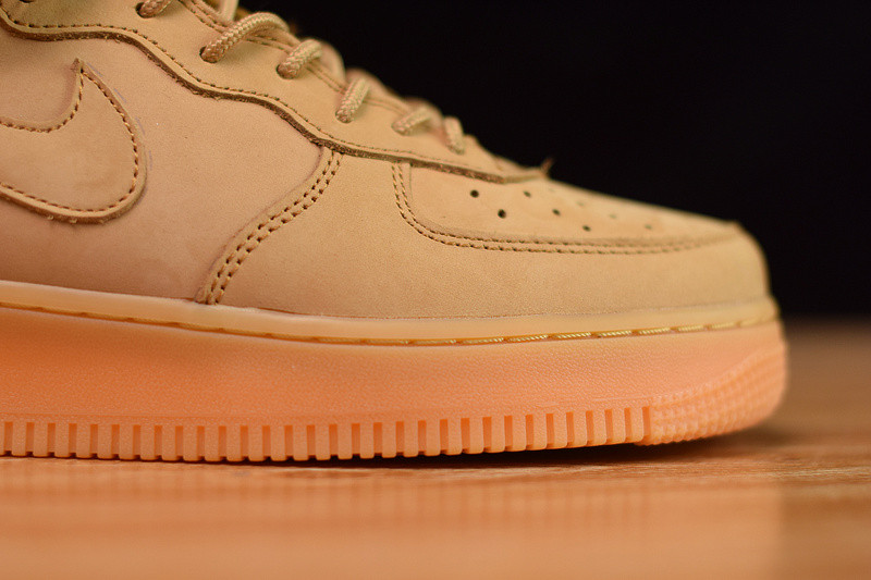 nike air force 1 mid 07 prm qs "flax" 715889-200
