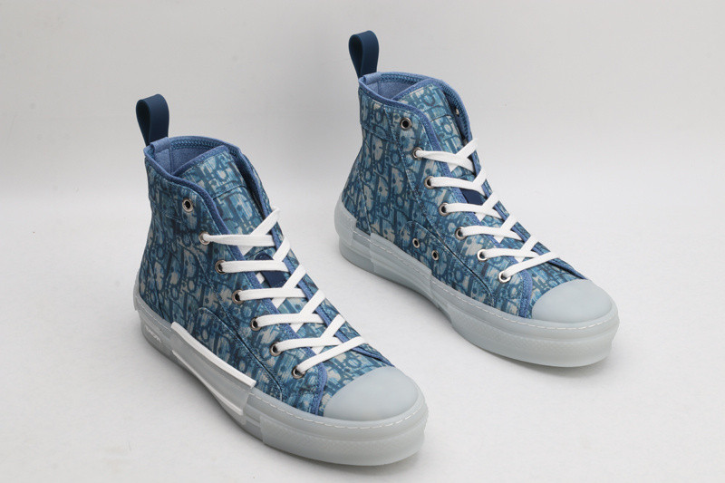 dio* b23 oblique high-top sneaker