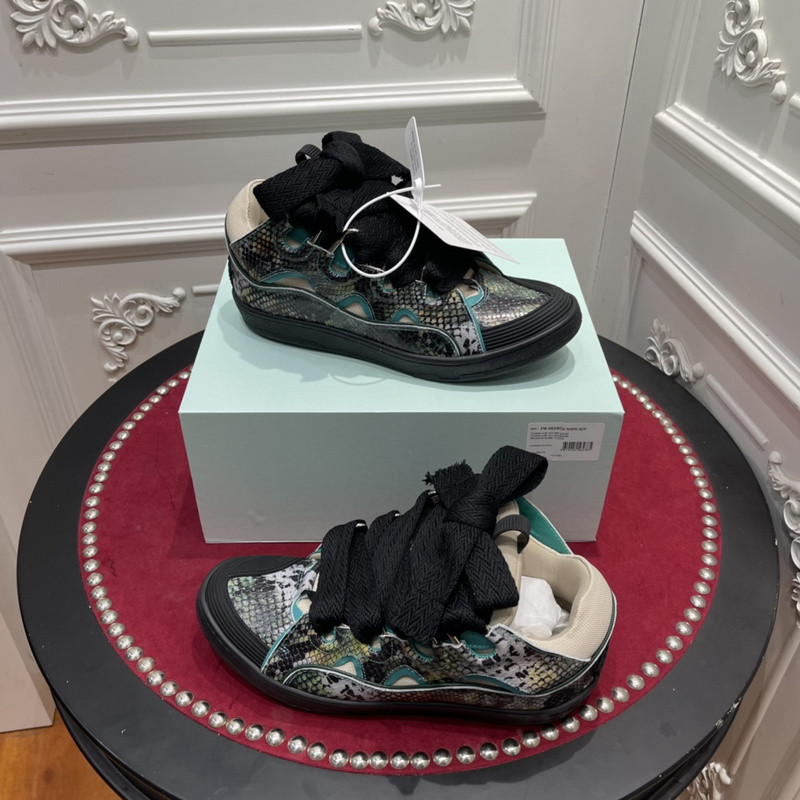 lanvin curb sneaker