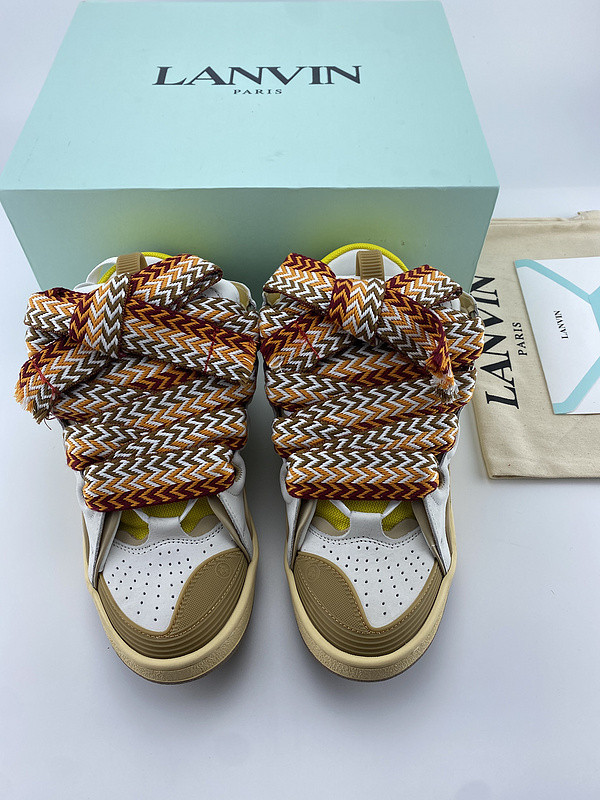 lanvin curb sneaker