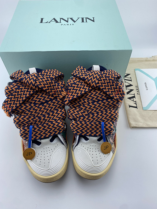 lanvin curb sneaker