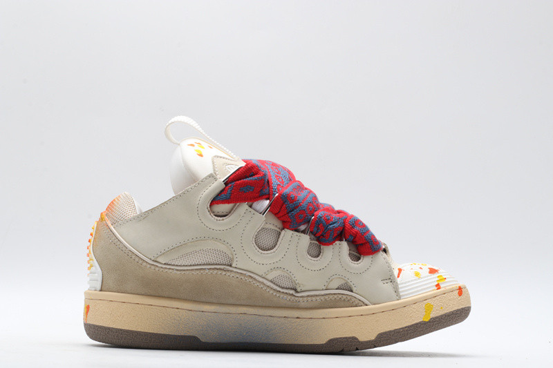 lanvin curb sneaker